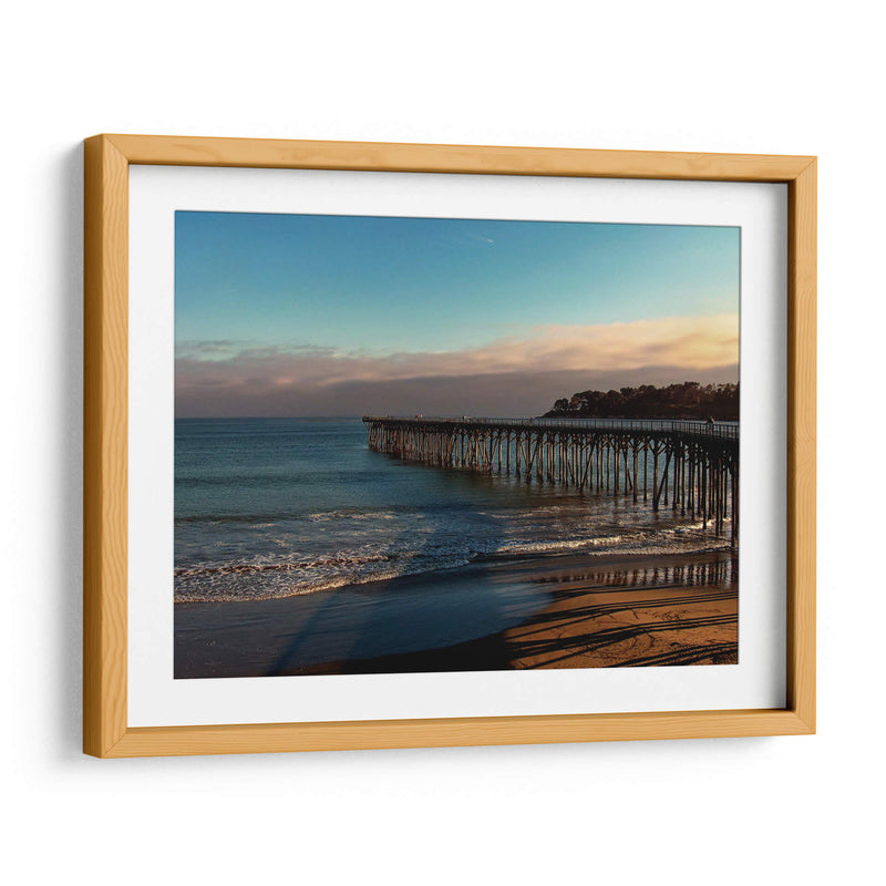 Muelle en California I - Jaime López Portillo  | Cuadro decorativo de Canvas Lab