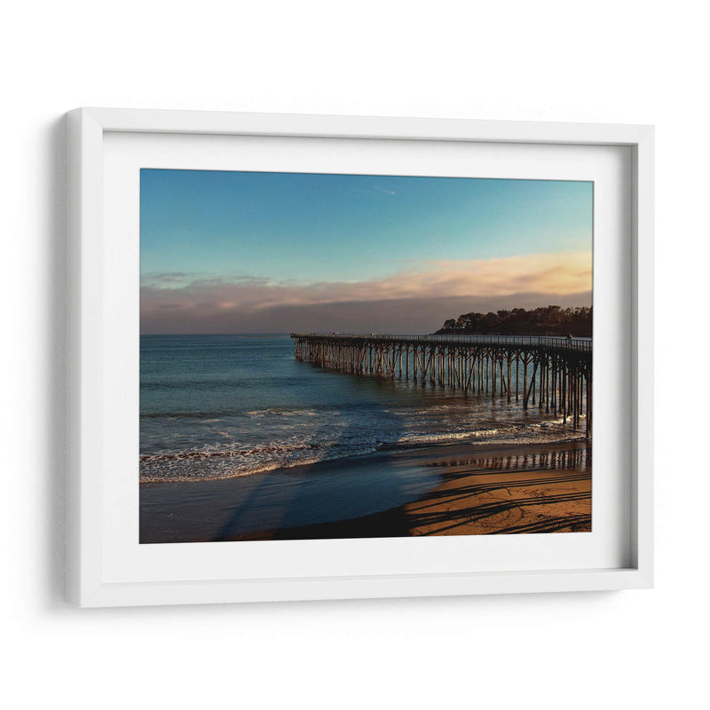 Muelle en California I - Jaime López Portillo  | Cuadro decorativo de Canvas Lab