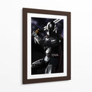 Dark Saber Mando - Action Geek | Cuadro decorativo de Canvas Lab