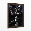Dark Saber Mando - Action Geek | Cuadro decorativo de Canvas Lab