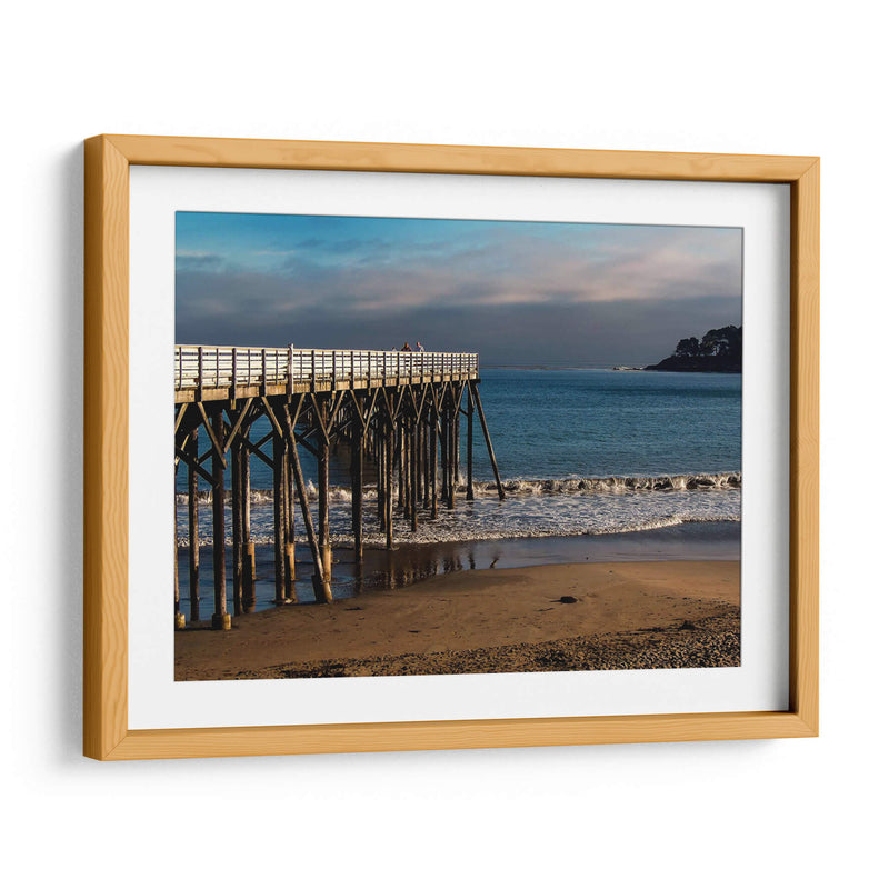 Muelle en California II - Jaime López Portillo  | Cuadro decorativo de Canvas Lab