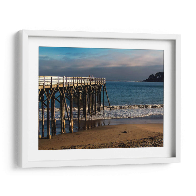 Muelle en California II - Jaime López Portillo  | Cuadro decorativo de Canvas Lab
