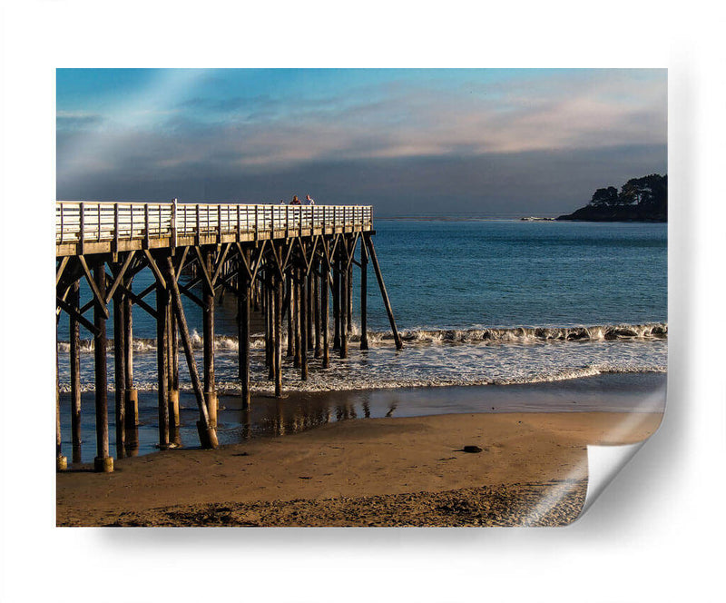 Muelle en California II - Jaime López Portillo  | Cuadro decorativo de Canvas Lab