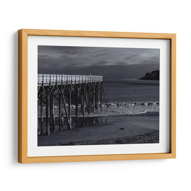 Muelle en California III - Jaime López Portillo  | Cuadro decorativo de Canvas Lab