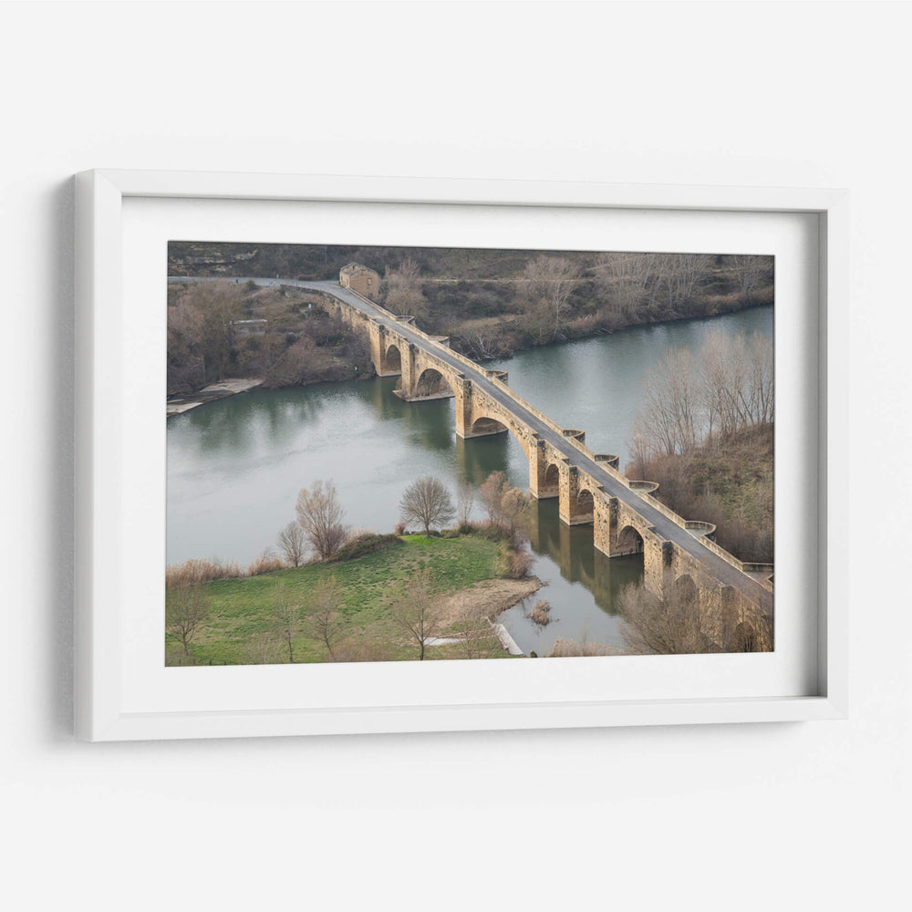 Puente en San Vicente Sonsierra, La Rioja - Jaime López Portillo  | Cuadro decorativo de Canvas Lab