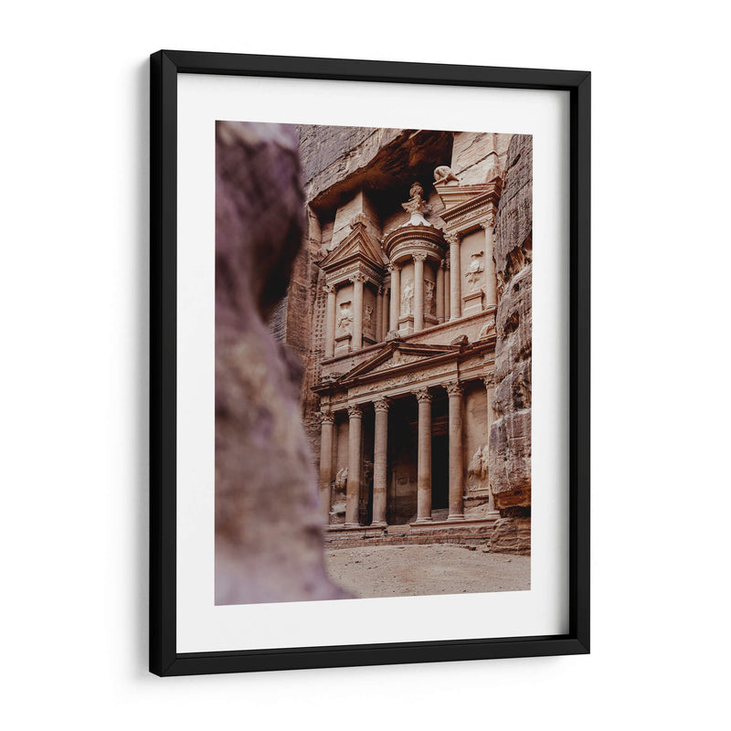 El Tesoro, Petra, Jordania IV - Emmanuel Ramírez | Cuadro decorativo de Canvas Lab