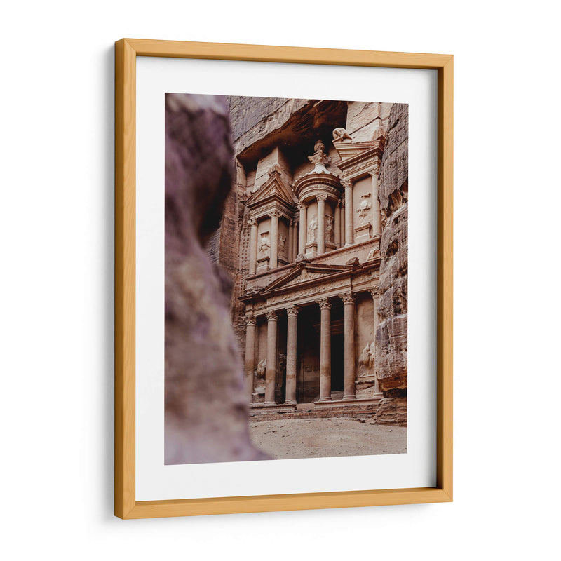 El Tesoro, Petra, Jordania IV - Emmanuel Ramírez | Cuadro decorativo de Canvas Lab