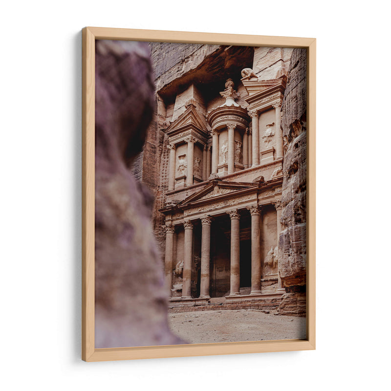 El Tesoro, Petra, Jordania IV - Emmanuel Ramírez | Cuadro decorativo de Canvas Lab