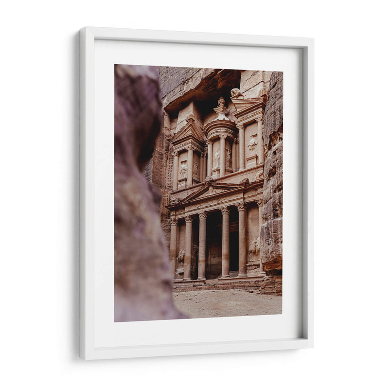 El Tesoro, Petra, Jordania IV - Emmanuel Ramírez | Cuadro decorativo de Canvas Lab