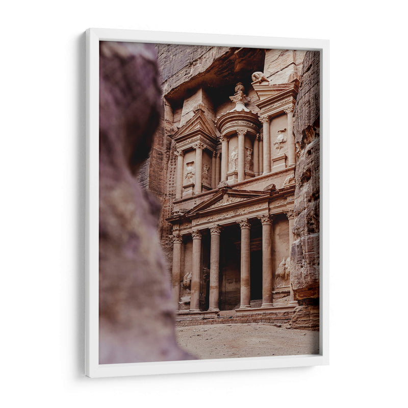 El Tesoro, Petra, Jordania IV - Emmanuel Ramírez | Cuadro decorativo de Canvas Lab