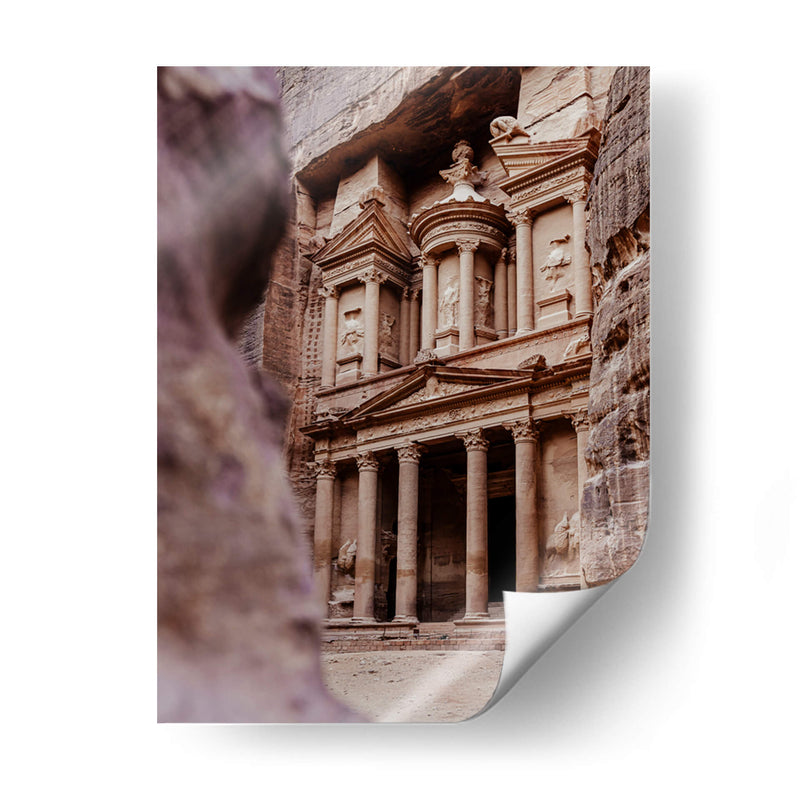 El Tesoro, Petra, Jordania IV - Emmanuel Ramírez | Cuadro decorativo de Canvas Lab