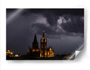 Templo el Expiatorio de noche Guadalajara - Jaime López Portillo  | Cuadro decorativo de Canvas Lab