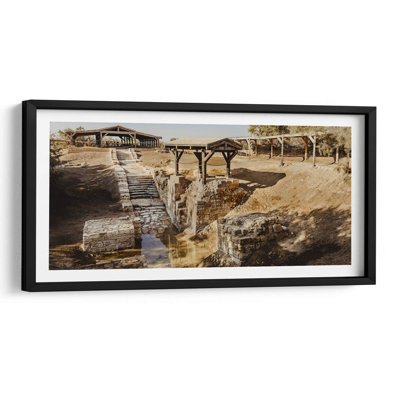 Bautizo de Jesús, Jordania - Emmanuel Ramírez - Emmanuel Ramírez | Cuadro decorativo de Canvas Lab