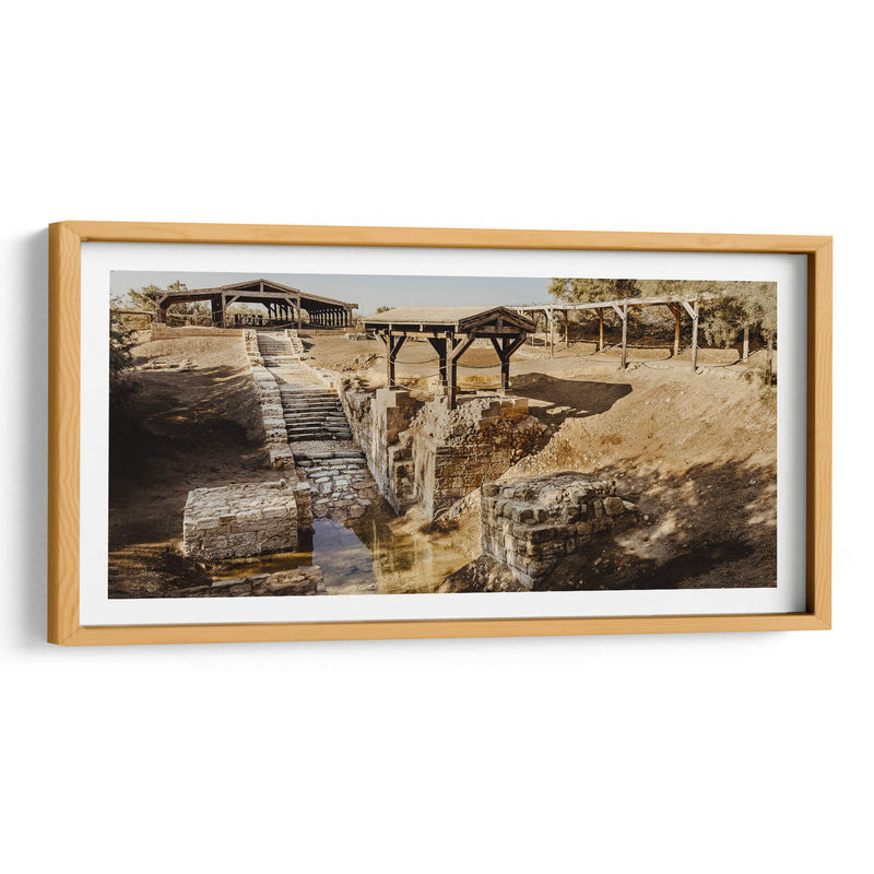 Bautizo de Jesús, Jordania - Emmanuel Ramírez - Emmanuel Ramírez | Cuadro decorativo de Canvas Lab