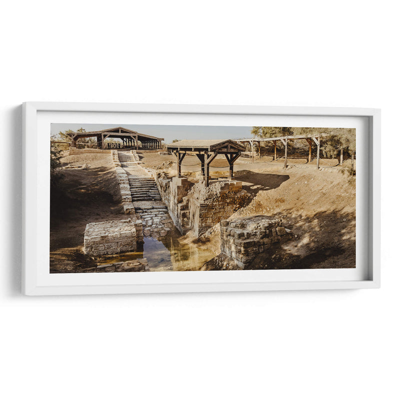 Bautizo de Jesús, Jordania - Emmanuel Ramírez - Emmanuel Ramírez | Cuadro decorativo de Canvas Lab