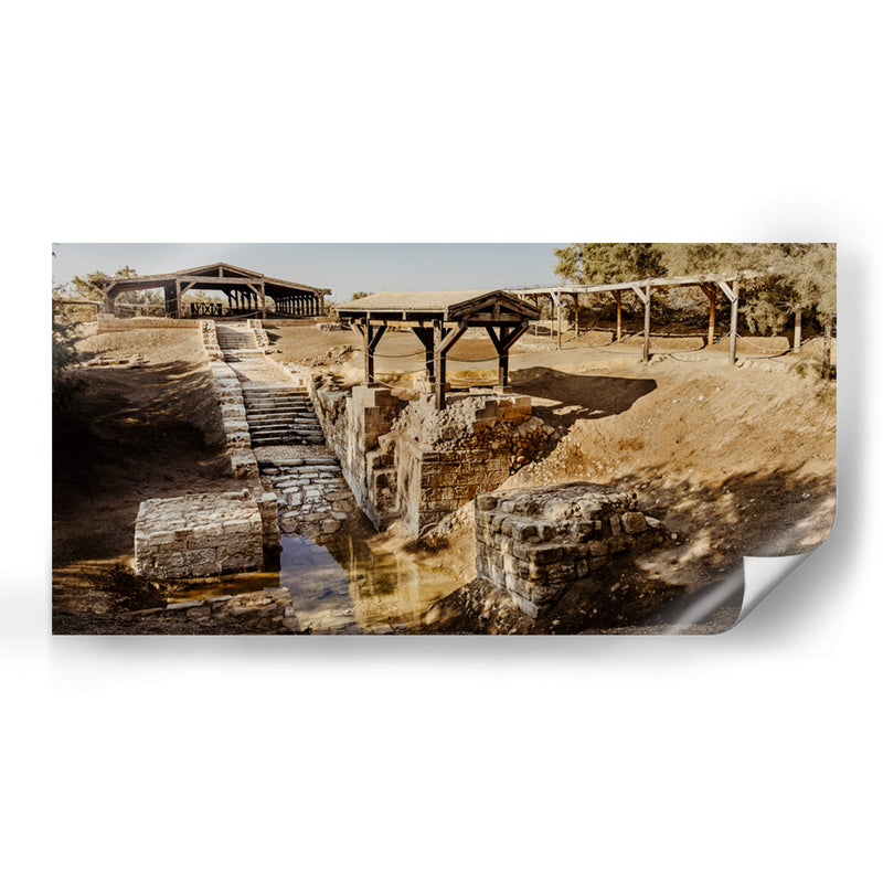 Bautizo de Jesús, Jordania - Emmanuel Ramírez - Emmanuel Ramírez | Cuadro decorativo de Canvas Lab