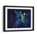 Chaneque y Venado Azul - Gabriel Oz | Cuadro decorativo de Canvas Lab