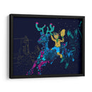 Chaneque y Venado Azul - Gabriel Oz | Cuadro decorativo de Canvas Lab