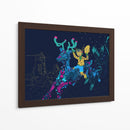 Chaneque y Venado Azul - Gabriel Oz | Cuadro decorativo de Canvas Lab
