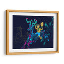 Chaneque y Venado Azul - Gabriel Oz | Cuadro decorativo de Canvas Lab