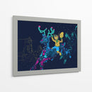 Chaneque y Venado Azul - Gabriel Oz | Cuadro decorativo de Canvas Lab