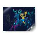 Chaneque y Venado Azul - Gabriel Oz | Cuadro decorativo de Canvas Lab