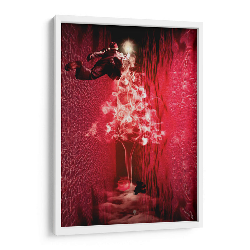 Árbol rojo - Mauricio Silerio | Cuadro decorativo de Canvas Lab
