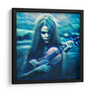 La chica del violin - Mauricio Silerio | Cuadro decorativo de Canvas Lab