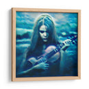 La chica del violin - Mauricio Silerio | Cuadro decorativo de Canvas Lab