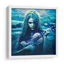 La chica del violin - Mauricio Silerio | Cuadro decorativo de Canvas Lab