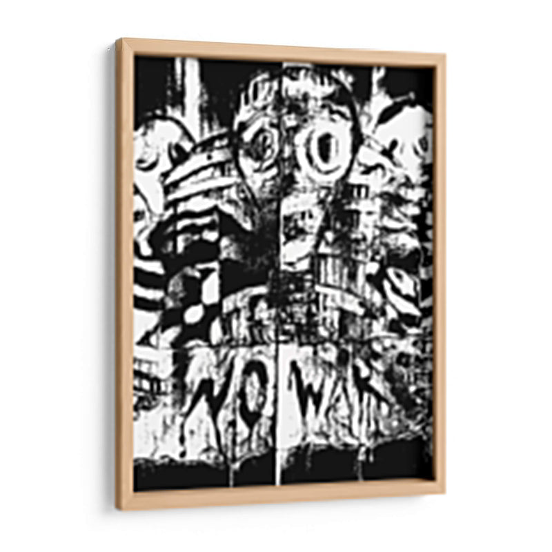 NoWar black  - Mauricio Silerio | Cuadro decorativo de Canvas Lab
