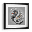 Ballenas Alebrijes - Gabriel Oz | Cuadro decorativo de Canvas Lab