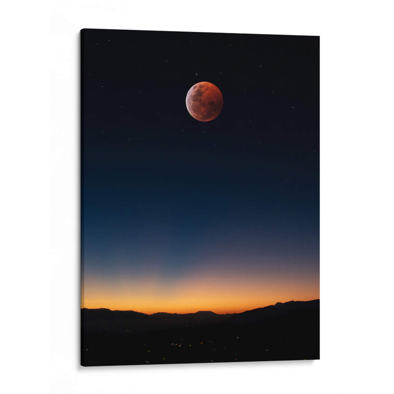 Luna Roja - Luis Martínez | Cuadro decorativo de Canvas Lab