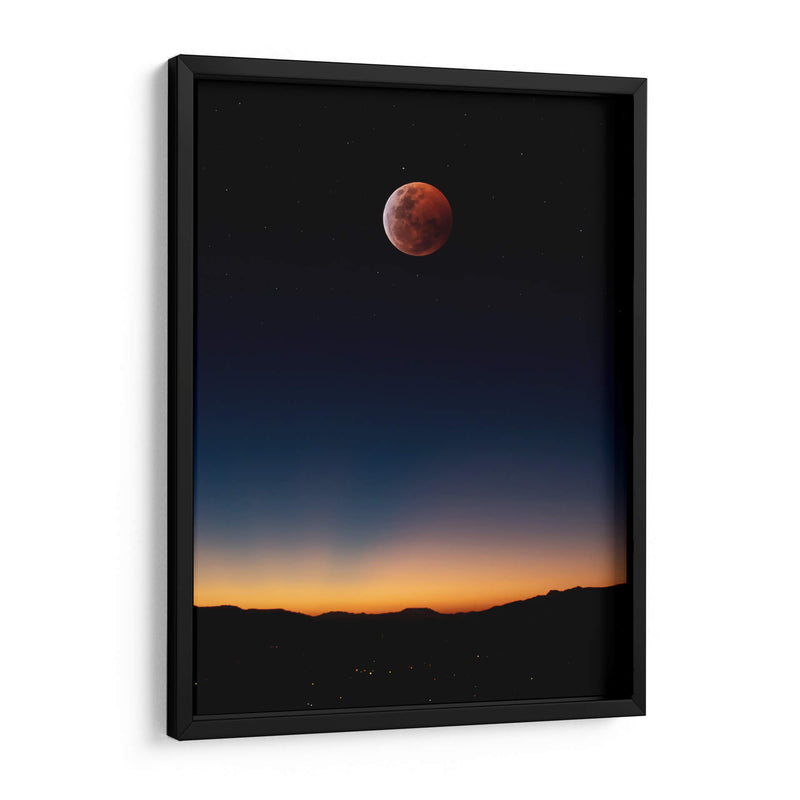 Luna Roja - Luis Martínez | Cuadro decorativo de Canvas Lab