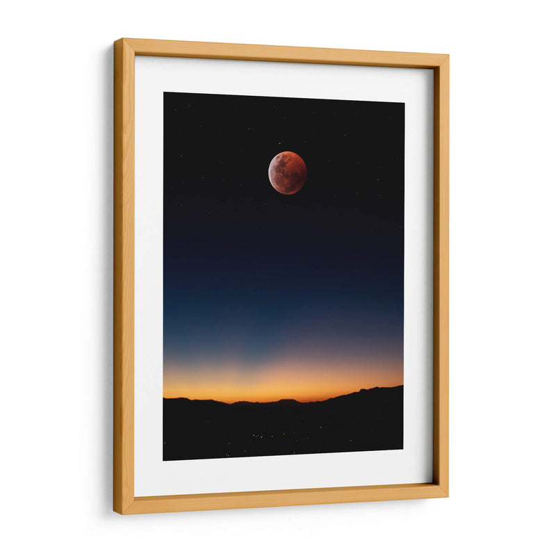 Luna Roja - Luis Martínez | Cuadro decorativo de Canvas Lab