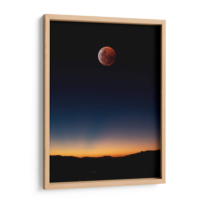 Luna Roja - Luis Martínez | Cuadro decorativo de Canvas Lab