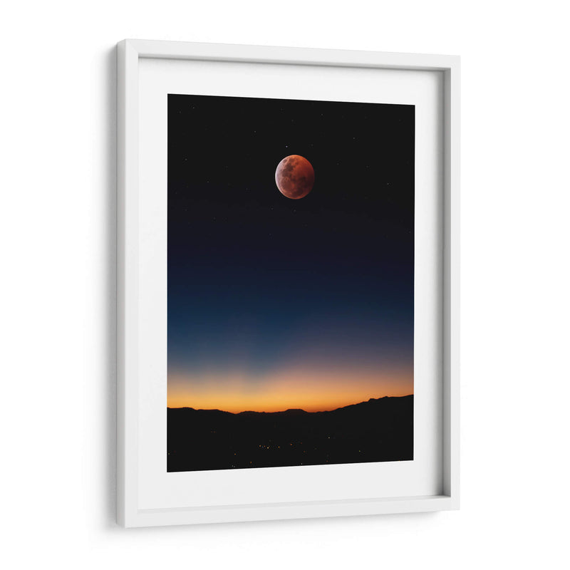 Luna Roja - Luis Martínez | Cuadro decorativo de Canvas Lab