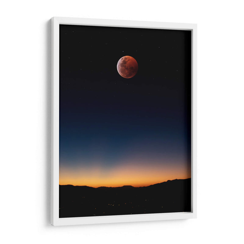 Luna Roja - Luis Martínez | Cuadro decorativo de Canvas Lab