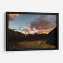 Camping en los Andes - Luis Martínez | Cuadro decorativo de Canvas Lab