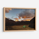 Camping en los Andes - Luis Martínez | Cuadro decorativo de Canvas Lab