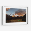 Camping en los Andes - Luis Martínez | Cuadro decorativo de Canvas Lab