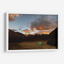 Camping en los Andes - Luis Martínez | Cuadro decorativo de Canvas Lab