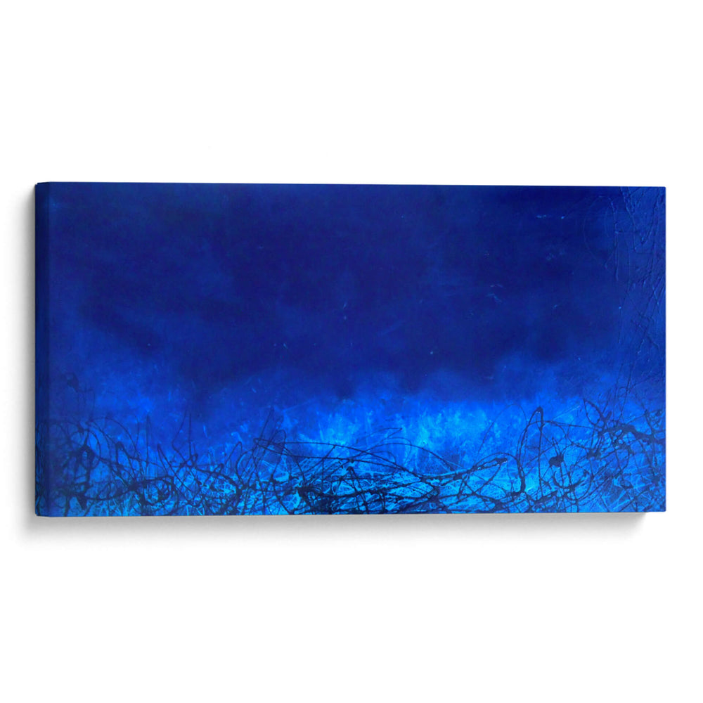 Meditación azul I - Carlos Pixley | Cuadro decorativo de Canvas Lab