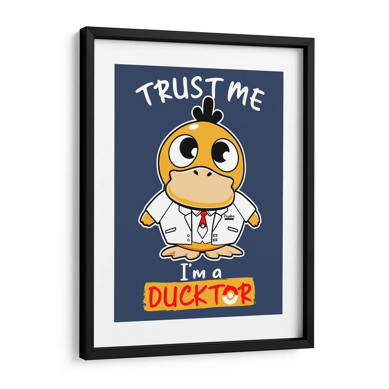 Trust Me I'm a Ducktor - Roge I. Luis | Cuadro decorativo de Canvas Lab