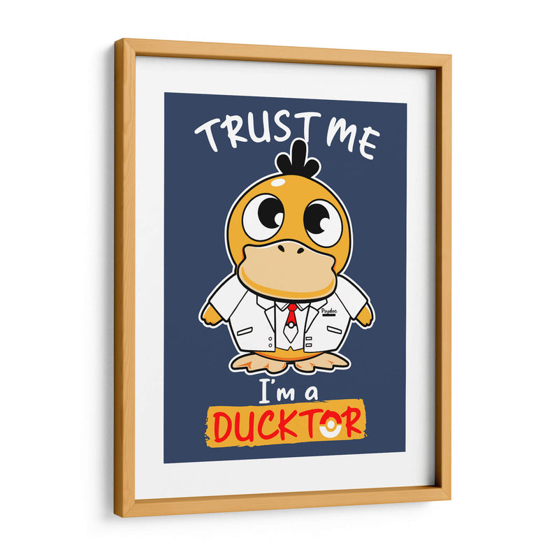 Trust Me I'm a Ducktor - Roge I. Luis | Cuadro decorativo de Canvas Lab
