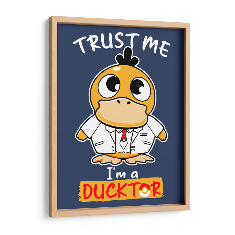 Trust Me I'm a Ducktor - Roge I. Luis | Cuadro decorativo de Canvas Lab