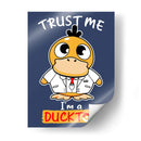 Trust Me I'm a Ducktor - Roge I. Luis | Cuadro decorativo de Canvas Lab