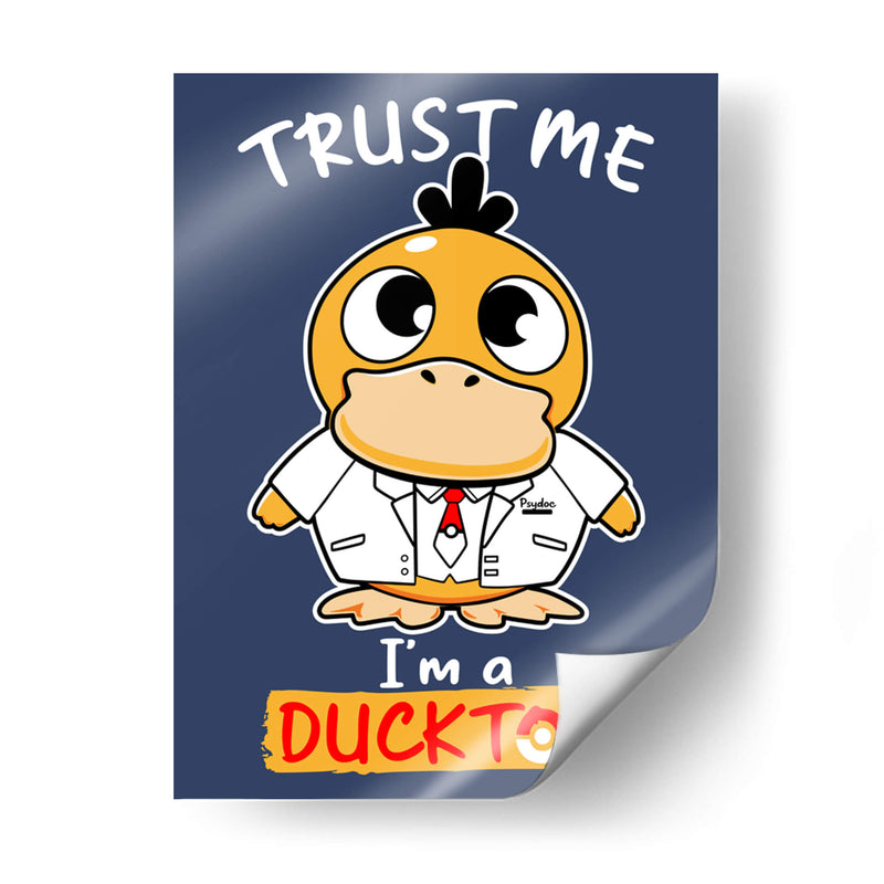 Trust Me I'm a Ducktor - Roge I. Luis | Cuadro decorativo de Canvas Lab