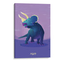 Triceratops espiritual - Lalonncheraa | Cuadro decorativo de Canvas Lab