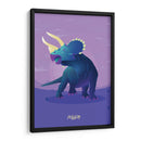 Triceratops espiritual - Lalonncheraa | Cuadro decorativo de Canvas Lab